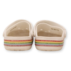 Crocs Kids' Crocband Rainbow Glitter Clogs