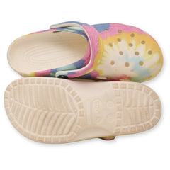 Crocs Classic Tie-Dye Graphic Clogs