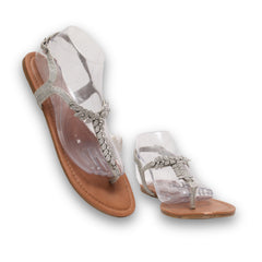 "Top Moda" T Strap Flats