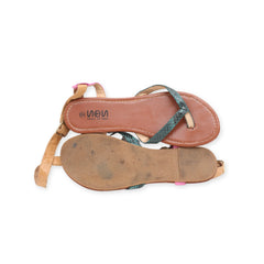 "SOS" Flip Flop Straps Flats