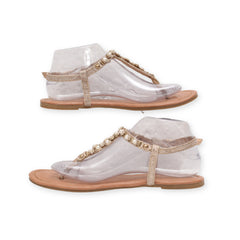 "Top Moda" T Strap Flats