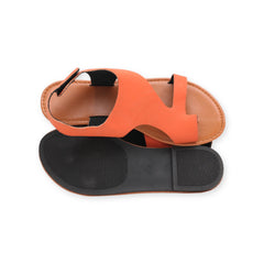 Stylish Leather Slid Flats