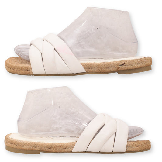 Zara Jute padded Strappy Slide Sandals