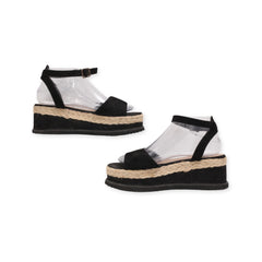 "Retro" Strappy Comfort Heels