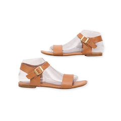 "Serra" Ankle Strap Flats