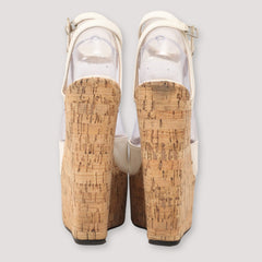 Flip Flop Straps Wedges Heels