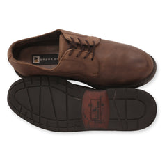 Brown Shoe Lace-Up Formal Shoes