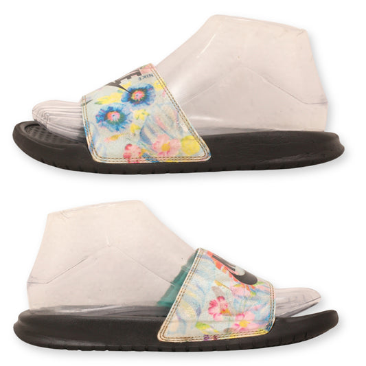 Nike women's slide floral print slipper