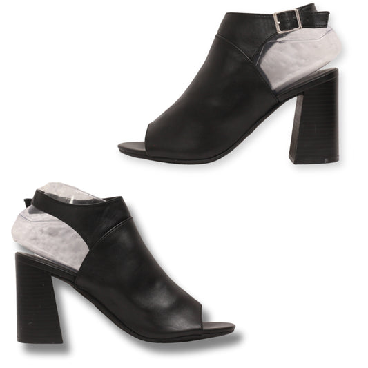 A New Day Ankle Strap Booties Block Heels