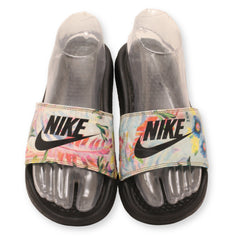 Nike women's slide floral print slipper