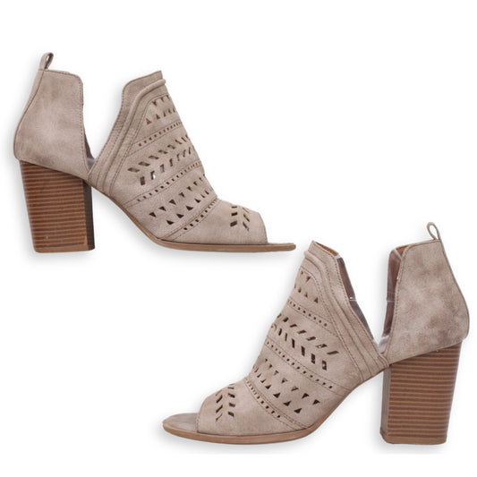 Qupid Gladiator Block Heel