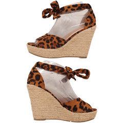 Allegra K Ankle Strap Wedge Sandal