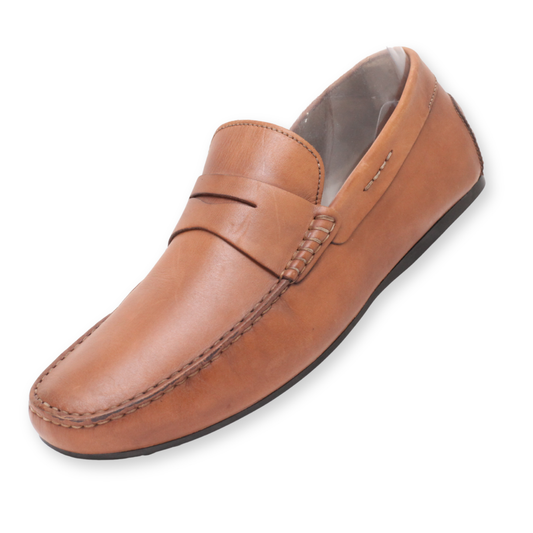 Toecap Slip-On Men's Casual Shoes
