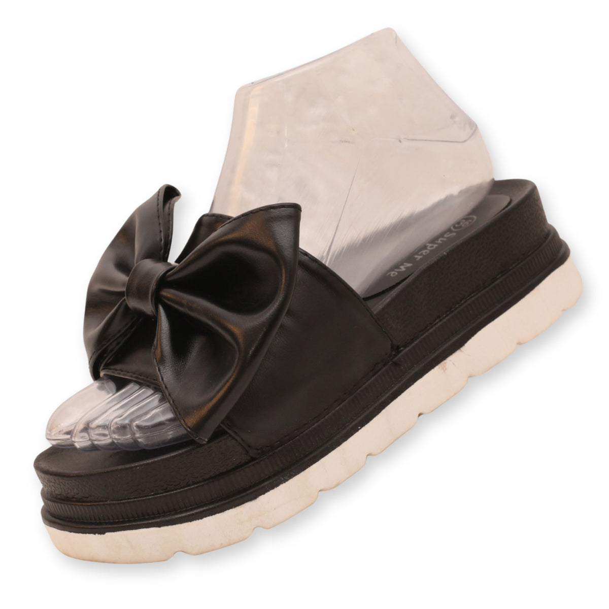 Super Me Bow Strap Slippers