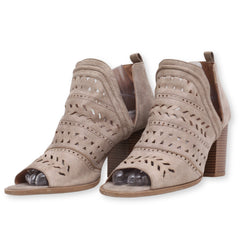 Qupid Gladiator Block Heel