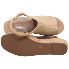 Journee Collection Crew Wedge Sandals