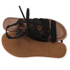 Nicole braided strap sandals
