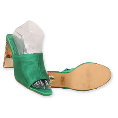 Madrag Colorful Rhinestone Crystal Heel