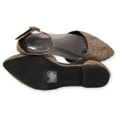 Express Pointed-Toe Ankle Strap Flats
