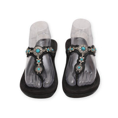 "Minnetonka" T Strap Sandals