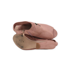 "Stylish Flower Booties Heels"