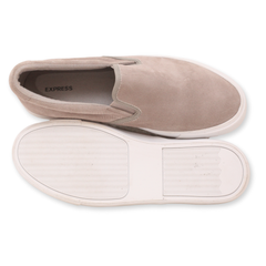 Express Suede Slip-On Sneakers