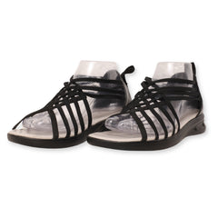 Rubber Gladiator Comfort Flats