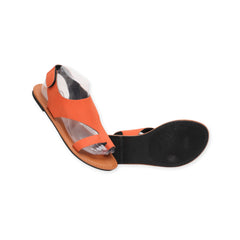 Stylish Leather Slid Flats