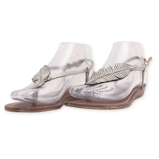 Carlos Flower Strap Flats