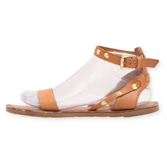 Crown Ankle Strap Flats