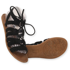 Nicole braided strap sandals