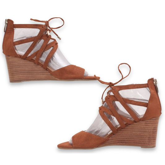 Franco Sarto Gladiator LaceUp Wedges