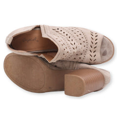 Qupid Gladiator Block Heel