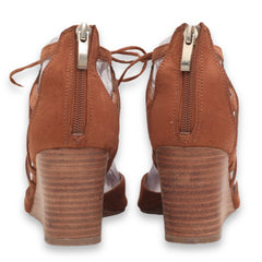 Franco Sarto Gladiator LaceUp Wedges