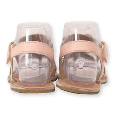 Rachel Shoes Flower T Strap Flat Sandals