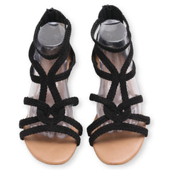 Dexflex Comfort Strappy Zipper Sandals