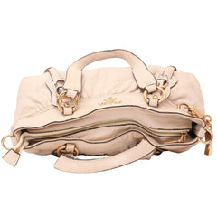 Prada Gathered Satchel Hand Bag