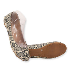 Lucky Brand Snake Print Pumps