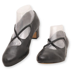 Trotters Cross Strap Pumps