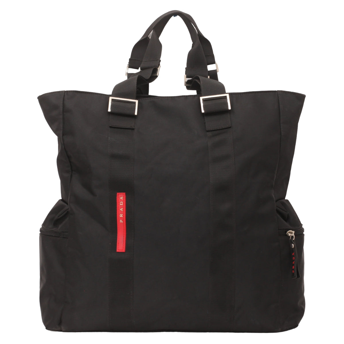 Prada nylon tote bag