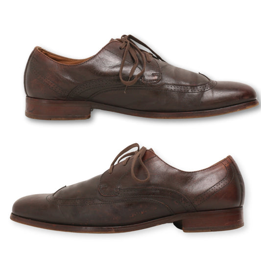 Leather Collection LaceUp Formal Shoes