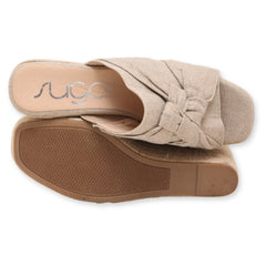 Sugar Harlem Knotted Wedge Sandals