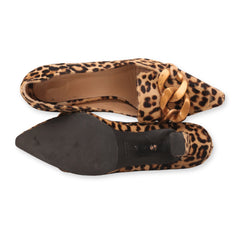 Fashionable leopard print Heel Pumps
