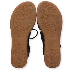 Nicole braided strap sandals