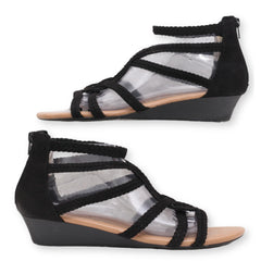 Dexflex Comfort Strappy Zipper Sandals