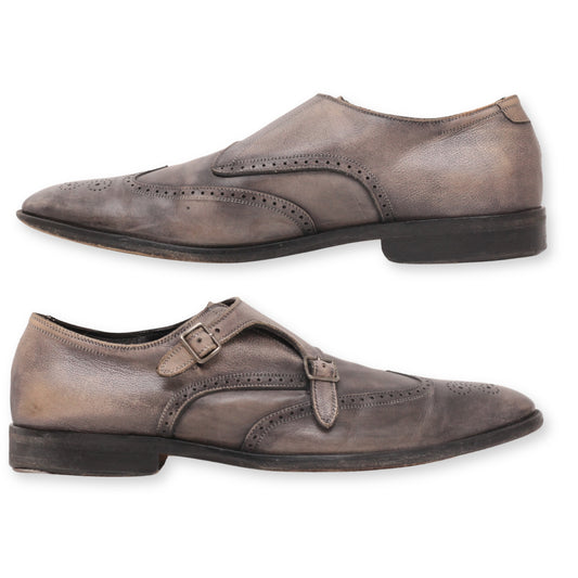 Johnston & Murphy Double Monk Strap Shoe