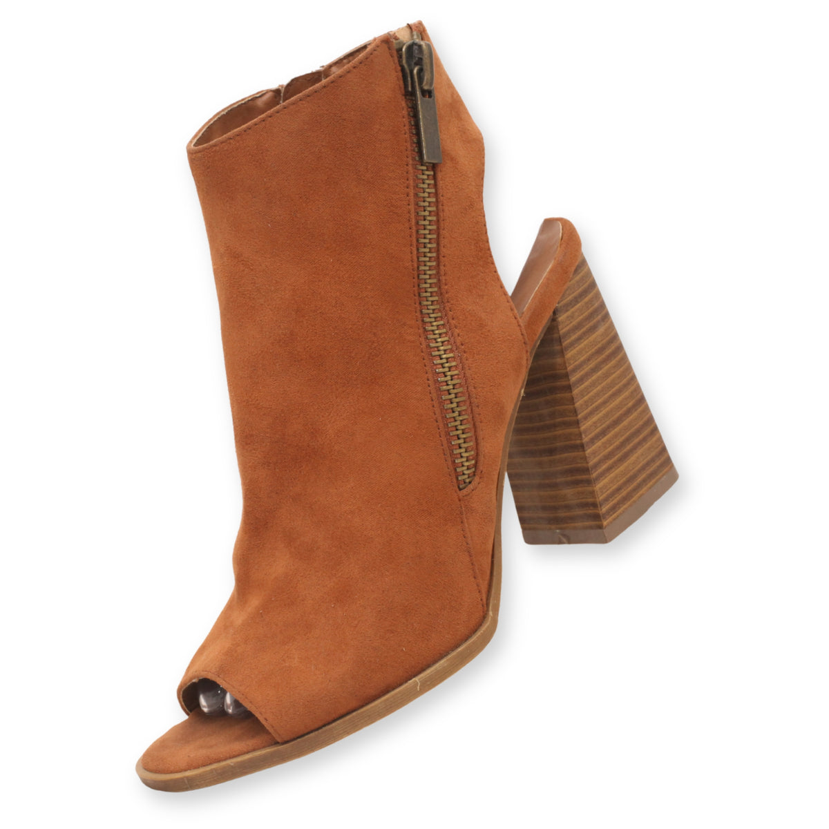Forever 21 peep toe booties