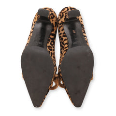 Fashionable leopard print Heel Pumps