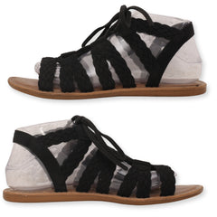 Nicole braided strap sandals