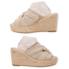 Sugar Harlem Knotted Wedge Sandals